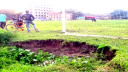 বন্দরে সোনাকান্দা ষ্টেডিয়ামের মাটি চুরি