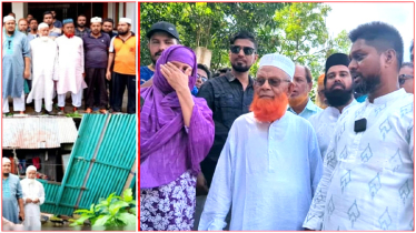 ‎ ১০৫ দিনেও মেরামত হয়নি ক্ষতিগ্রস্ত মুক্তিযোদ্ধার ঘর