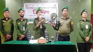 না.গঞ্জ সদরে শারদীয় দূর্গাপূজার নিরাপত্তায় আনসার ভিডিপি'র ব্রিফিং