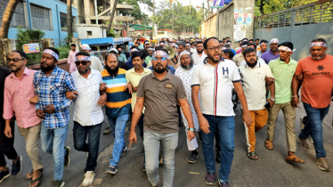 মাসুদুজ্জামানের র‌্যালিতে রিয়াদ-আপনের নেতৃত্বে সদর থানা যুবদল