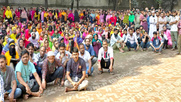 রূপগঞ্জে ম্যাক্স সোয়েটার্স ভবনে ফাটল, শ্রমিকদের মধ্যে আতঙ্ক