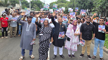 মুছাপুর ৬ ও ৭ নং ওয়ার্ডে বাবুলের পক্ষে জনসংযোগ ও লিফলেট বিতরণ