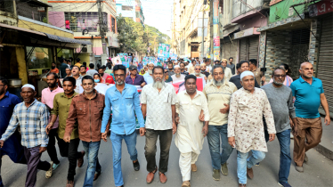 মাসুদুজ্জামানের নির্বাচনী জনসভায় ১১নং ওয়ার্ড বিএনপির অংশগ্রহণ