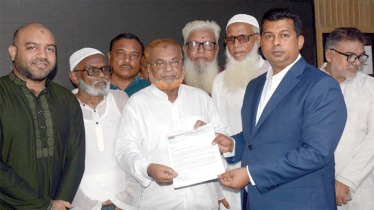 জলাবদ্ধতা নিরসনে প্রধান উপদেষ্টাকে গিয়াসউদ্দিনের স্মারকলিপি 
