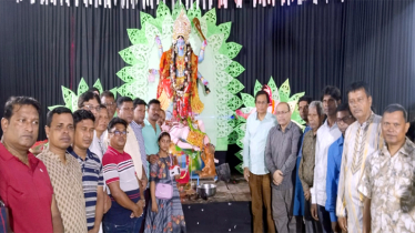 শ্যামা পূজায় বিভিন্ন পূজা মন্ডপ পরিদর্শনে না.গঞ্জ ঐক্য পরিষদ