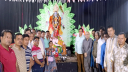 শ্যামা পূজায় বিভিন্ন পূজা মন্ডপ পরিদর্শনে না.গঞ্জ ঐক্য পরিষদ
