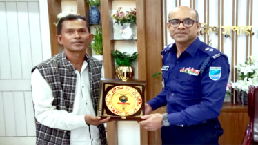 এসপি জসীমউদ্দিন’কে নারায়ণগঞ্জ জার্নালিস্ট ইউনিটির বিদায়ী শুভেচ্ছা