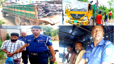 বন্দরে ডাকাতির লুন্ঠিত রড উদ্ধার,  গ্রেপ্তার ৩