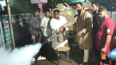 সোনারগাঁয়ে এডিস মশা নিধনে জুলফিকার ফাউন্ডেশন
