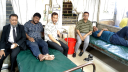 সড়ক দুর্ঘটনায় সাংবাদিক মামুন ও রনি আহত 