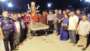 নারায়ণগঞ্জে শান্তিপূর্ণভাবে শ্যামা পূজার বিসর্জন সম্পন্ন