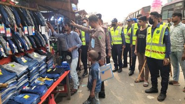 সিদ্ধিরগঞ্জে হাইওয়ে পুলিশের অভিযান