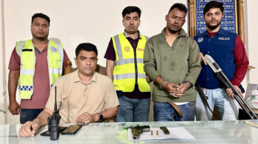 সোনারগাঁয়ে পিস্তল ও গুলিসহ যুবক আটক
