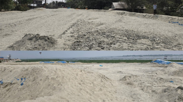 সোনারগাঁয়ে যুবদল নেতার বিরুদ্ধে কৃষকের জমিতে জোরপূর্বক বালু ভরাটের অভিযোগ