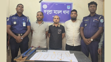ফতুল্লার পাগলায় ডাকাতির লুন্ঠিত স্বর্ণালংকারসহ গ্রেপ্তার ৩