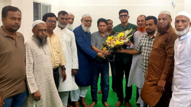 এনডিএ চেয়ারম্যান রাজীবকে গাবতলী সোসাইটির শুভেচ্ছা