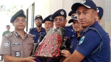 ফতুল্লা মডেল থানা পরিদর্শনে ঢাকা রেঞ্জের  অতিরিক্ত ডিআইজি