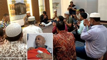 সাংবাদিক হাফিজুর রহমান মিন্টুর রোগমুক্তিতে নারায়ণগঞ্জ প্রেসক্লাবে