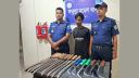 ফতুল্লায় ১৬টি দেশীয় অস্ত্রসহ ছিনতাইকারী গ্রেপ্তার ফতুল্লায় ১৬টি দেশীয় অস্ত্রসহ ছিনতাইকারী গ্রেপ্তার