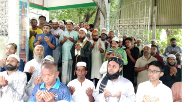 প্রবাসীদের সহায়তায় সোনাকান্দা কবরস্থানের মাটি ভরাট সম্পন্ন