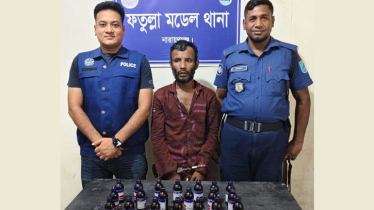 ফতুল্লায় এসকাফ সিরাপসহ মাদক ব্যবসায়ী গ্রেপ্তার
