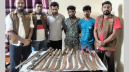 ফতুল্লায় ডাকাতির প্রস্তুতিকালে গ্রেপ্তার ৩, বিপুল দেশীয় অস্ত্র উদ্ধার
