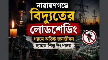 নারায়ণগঞ্জে বিদ্যুতের লোডশেডিং: গরমে অতিষ্ঠ জনজীবন, ব্যাহত শিল্প উৎপাদন