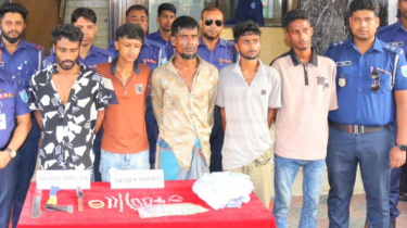 বন্দরে স্বর্ণের দোকানে ডাকাতি: গ্রেফতার ৫, মালামাল উদ্ধার