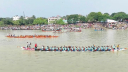 রূপগঞ্জে নৌকা বাইচ, শীতলক্ষ্যার দুই পাড়ে উৎসবের আমেজ