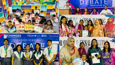 চেইঞ্জেস স্কুলে বিতর্ক, চিত্রাঙ্কন ও রচনা প্রতিযোগিতা অনুষ্ঠিত
