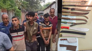 বন্দরে মামুন ডাকাতসহ গ্রেপ্তার ৩, দেশীয় অস্ত্র উদ্ধার