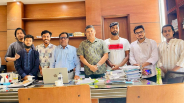 নারায়ণগঞ্জে মেট্রোরেল আনতে সরব ছিলেন ছাত্র প্রতিনিধিরা