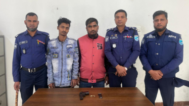 বন্দরে বিদেশী পিস্তল ও গুলিসহ অস্ত্রধারী ২ সন্ত্রাসী গ্রেপ্তার