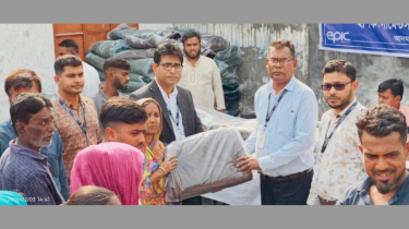 শীতার্তদের মাঝে ইপিক গার্মেন্টসের কম্বল বিতরণ