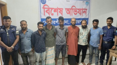 সোনারগাঁয়ে দুর্ধর্ষ ডাকাত সর্দার সিলাই লিমনসহ ৭ ডাকাত গ্রেফতার