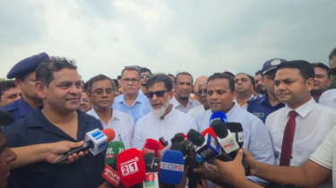 রূপগেঞ্জ বালু নদীর ওপর নির্মাণাধীন দুই সেতু পরিদর্শনে দুই প্রতিমন্ত্রী