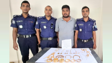 মালিকের ৪৯ ভরি স্বর্ণালংকার চুরি গ্রেফতার গাড়ি চালক