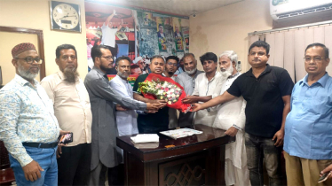 আনিসুল ইসলাম সানি’র সাথে জাসাস নেতৃবৃন্দের সাক্ষাৎ