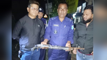 আড়াইহাজার থানা থেকে লুট হওয়া শটগান উদ্ধার