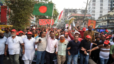 যুবদলের র‍্যালিতে জোসেফ সাগরের নেতৃত্বে শোডাউন