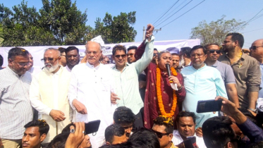 রূপগঞ্জে দিপু ভূইয়ার সাথে ধানের শীষের প্রচারণায় সানি