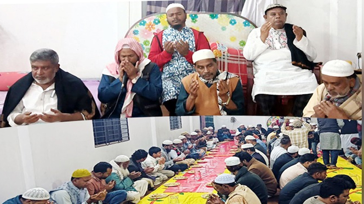 বিএনপি নেতা কবির হোসেনের বাবা-মায়ের আত্নার মাগফেরাত কামনায় দোয়া